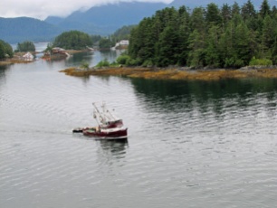 At anchor in Sitka